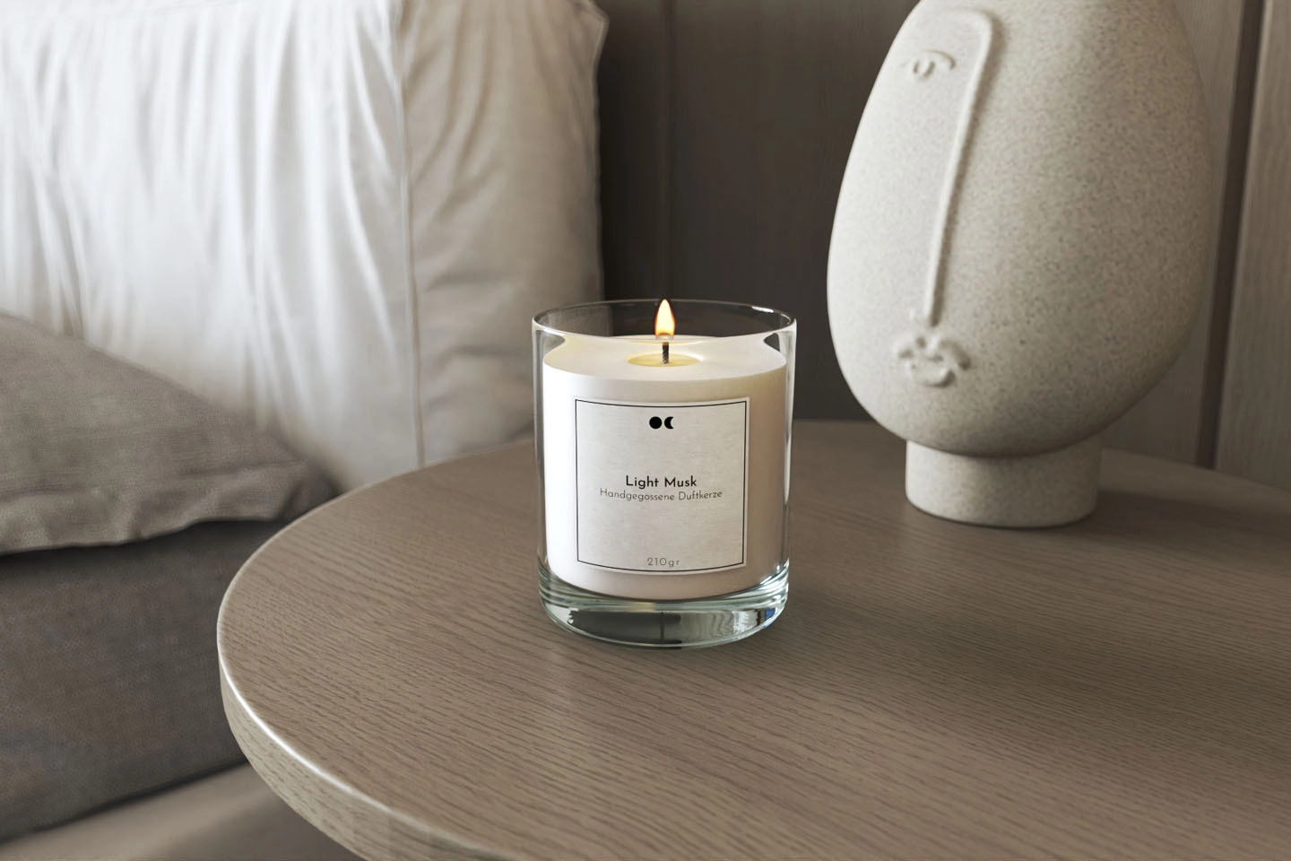 Scented Candle in a Jar - Musk