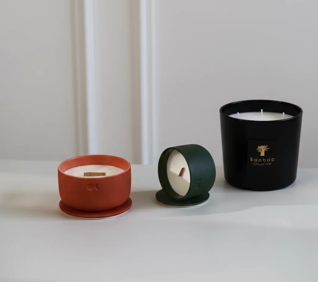 vela aromática Baobab